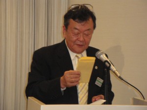 松村会計よりドネーションの発表