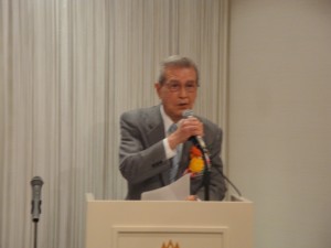 安松指名委員長より次期役員及び理事候補の発表