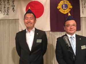 入会されたL井上、L杉浦