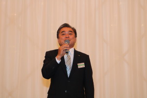 宝会長 第2部開会の挨拶